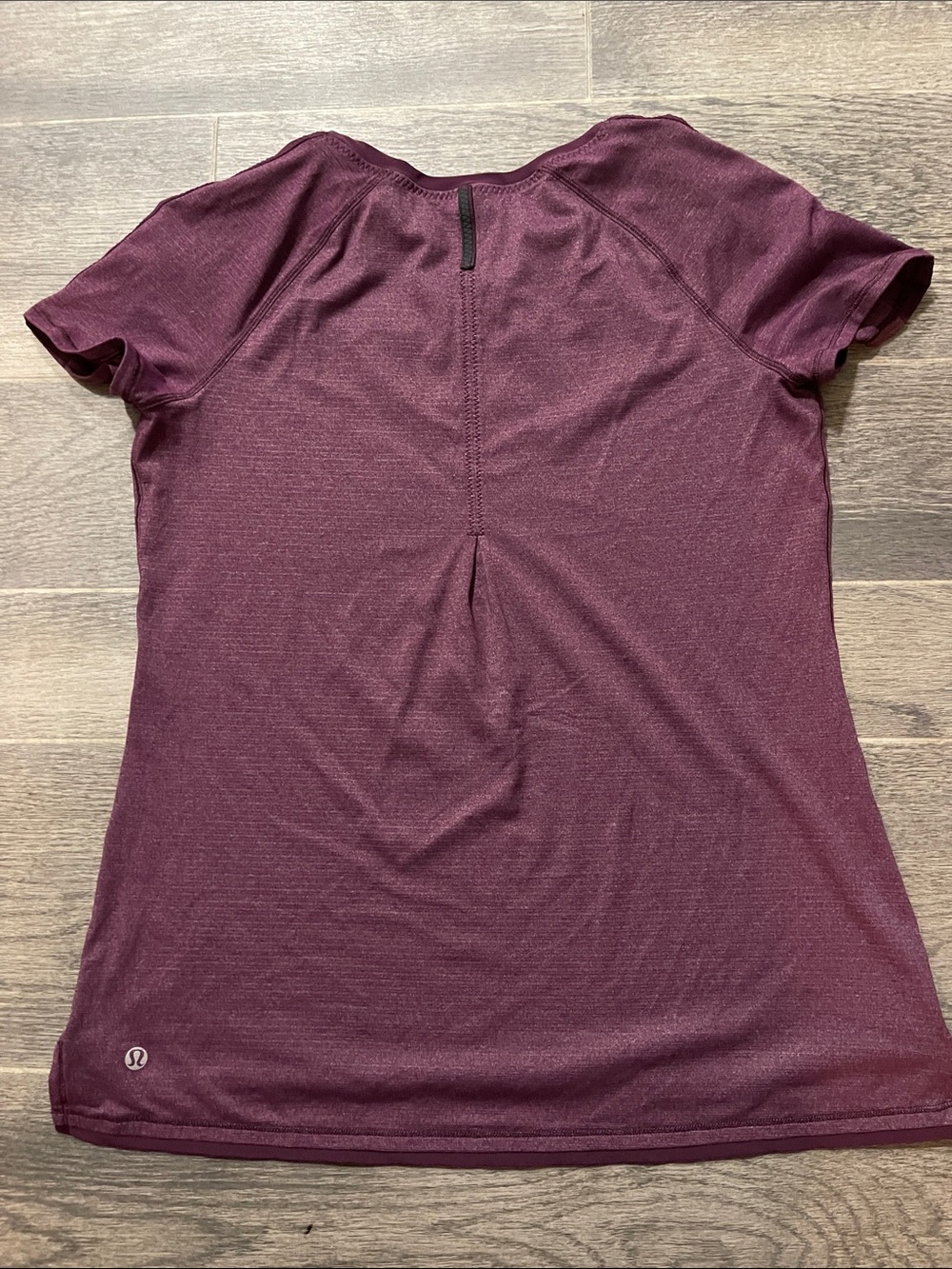 Lululemon Women’s Short Sleeve Athletic Tee - Burgundy